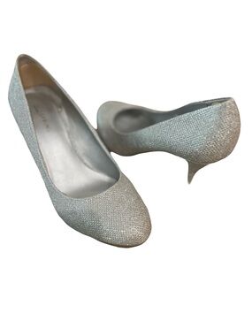 Call It Spring Glittering Silver Heels